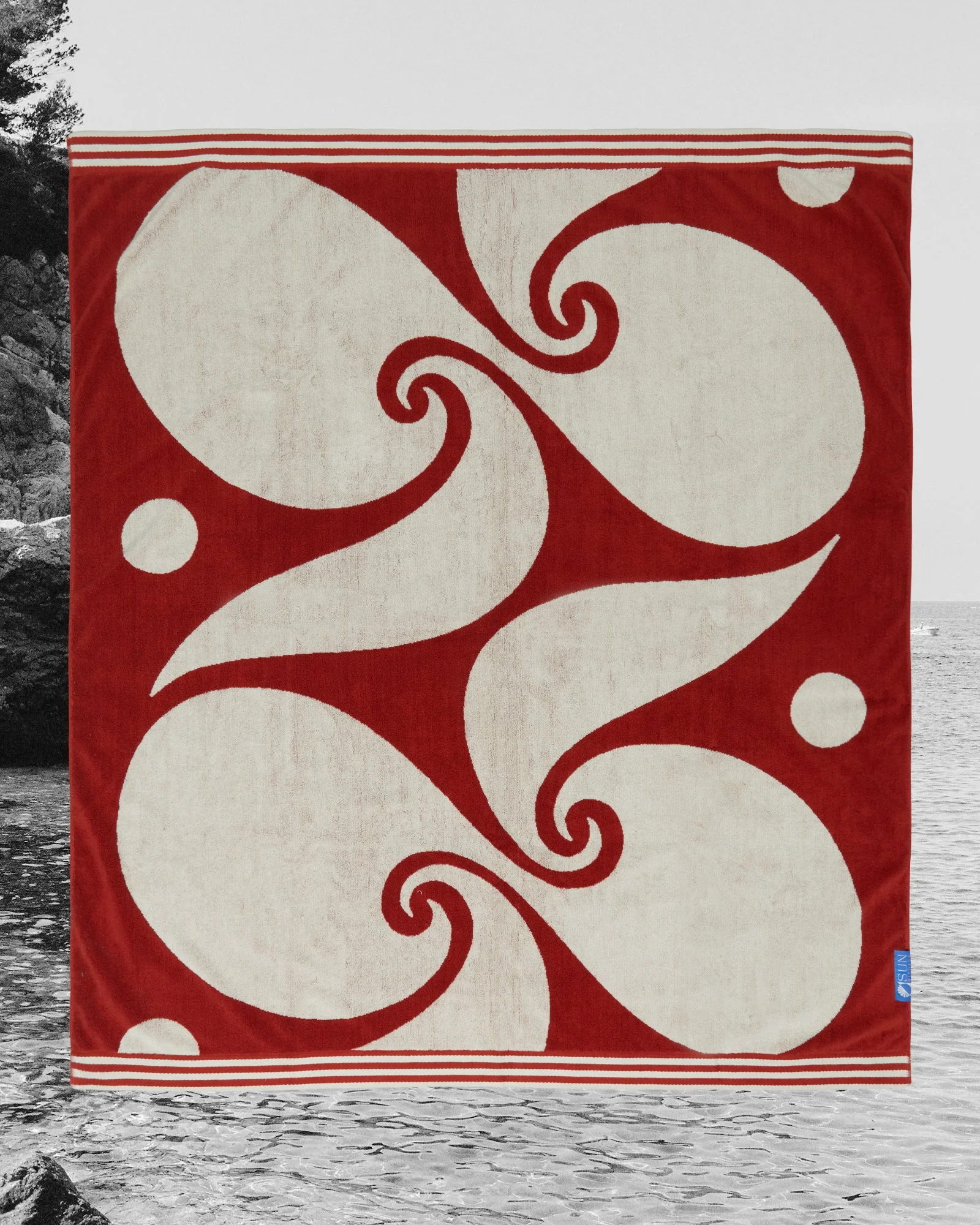 Florence Towel - Red Ochre - Image 4