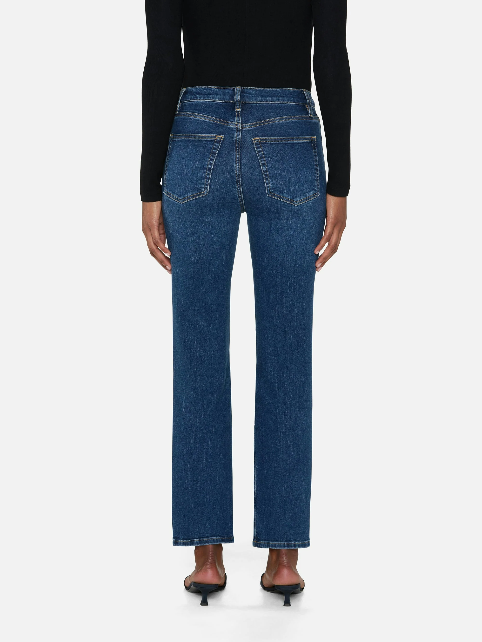 Le Sleek Straight Jeans - Femma - Image 5