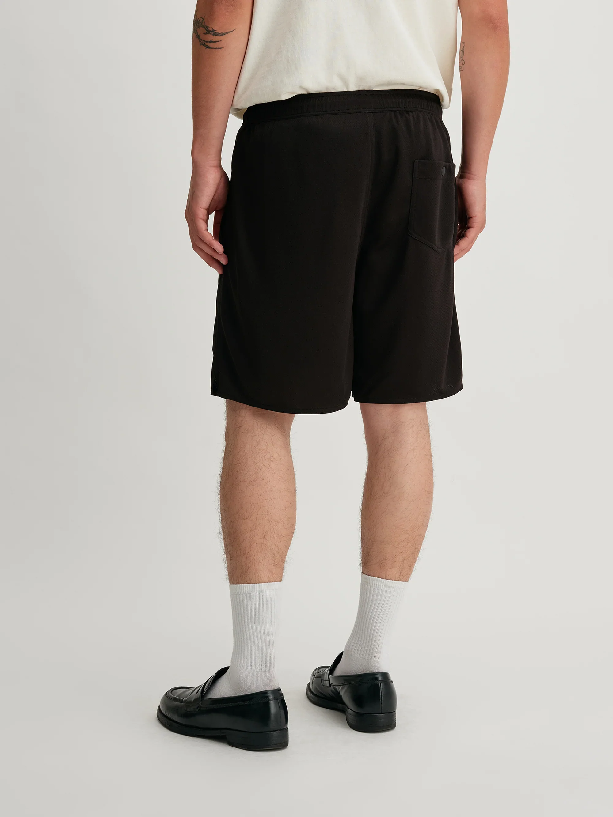 Mesh Walk Short - Black - Image 4