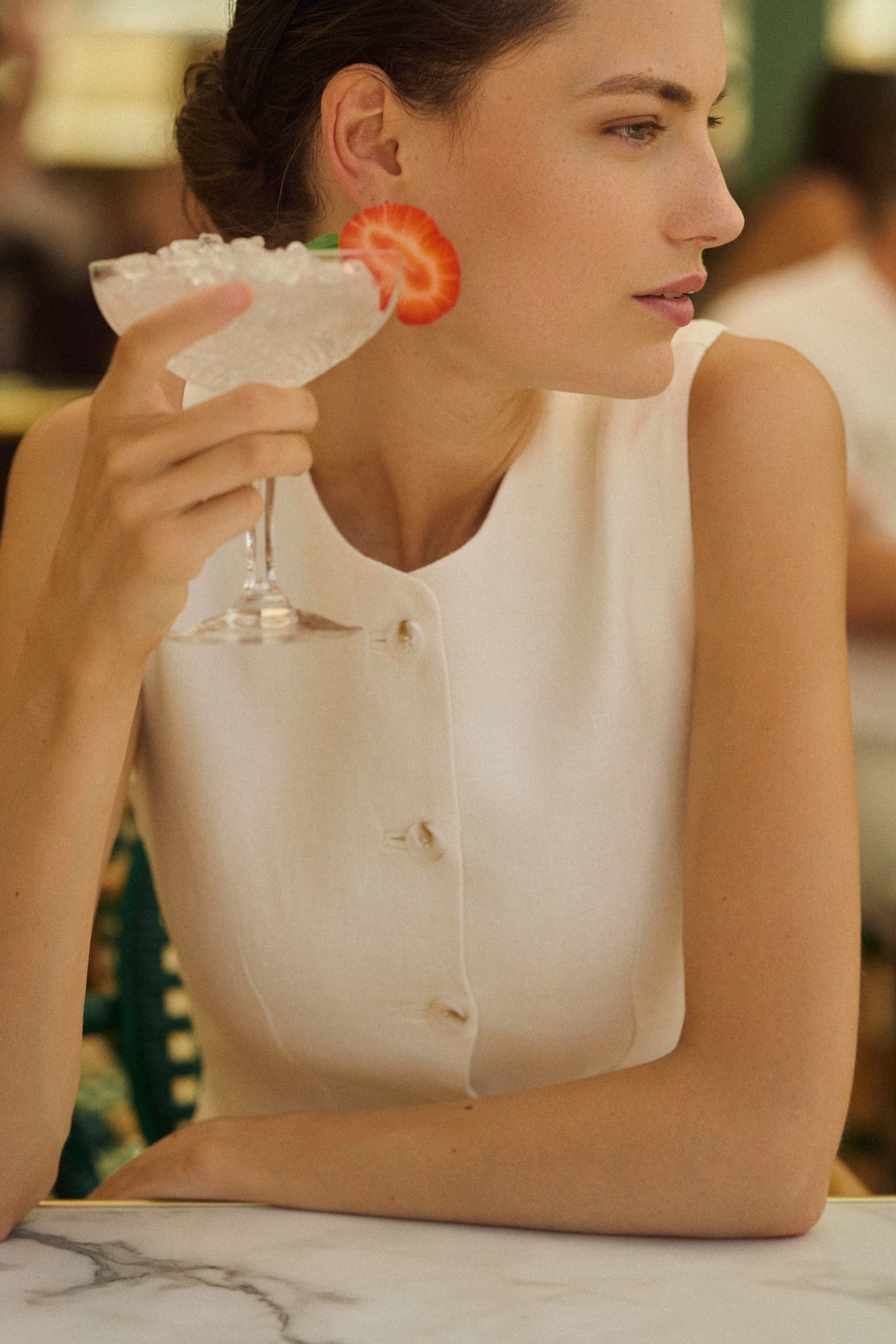 Matilda Gilet - Cream - Image 11