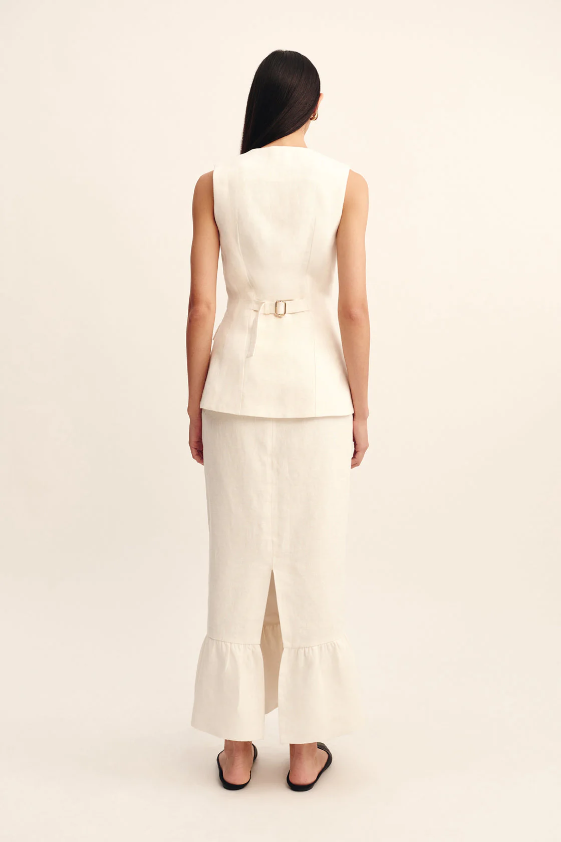 Matilda Gilet - Cream - Image 6