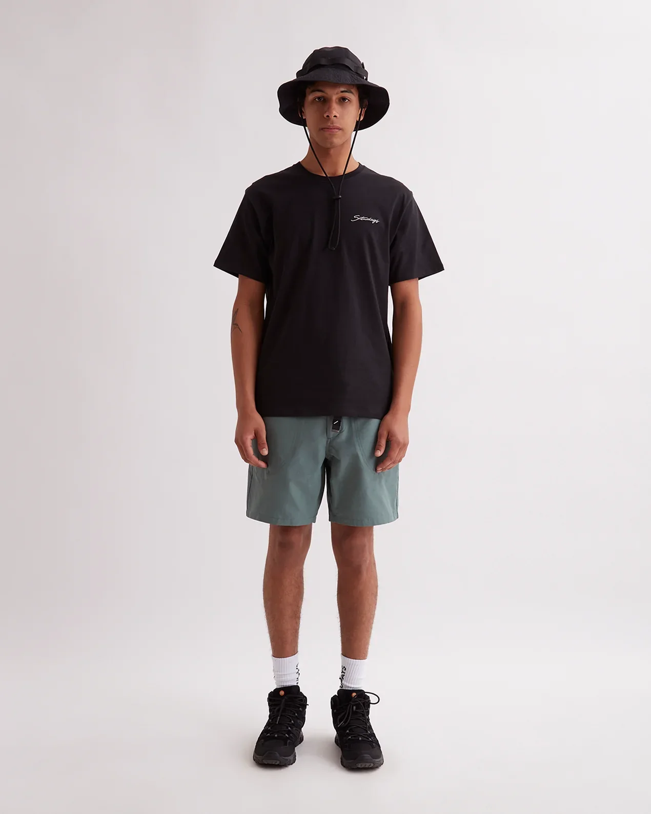 Signature Standard Short Sleeve Tee - Black - Image 4