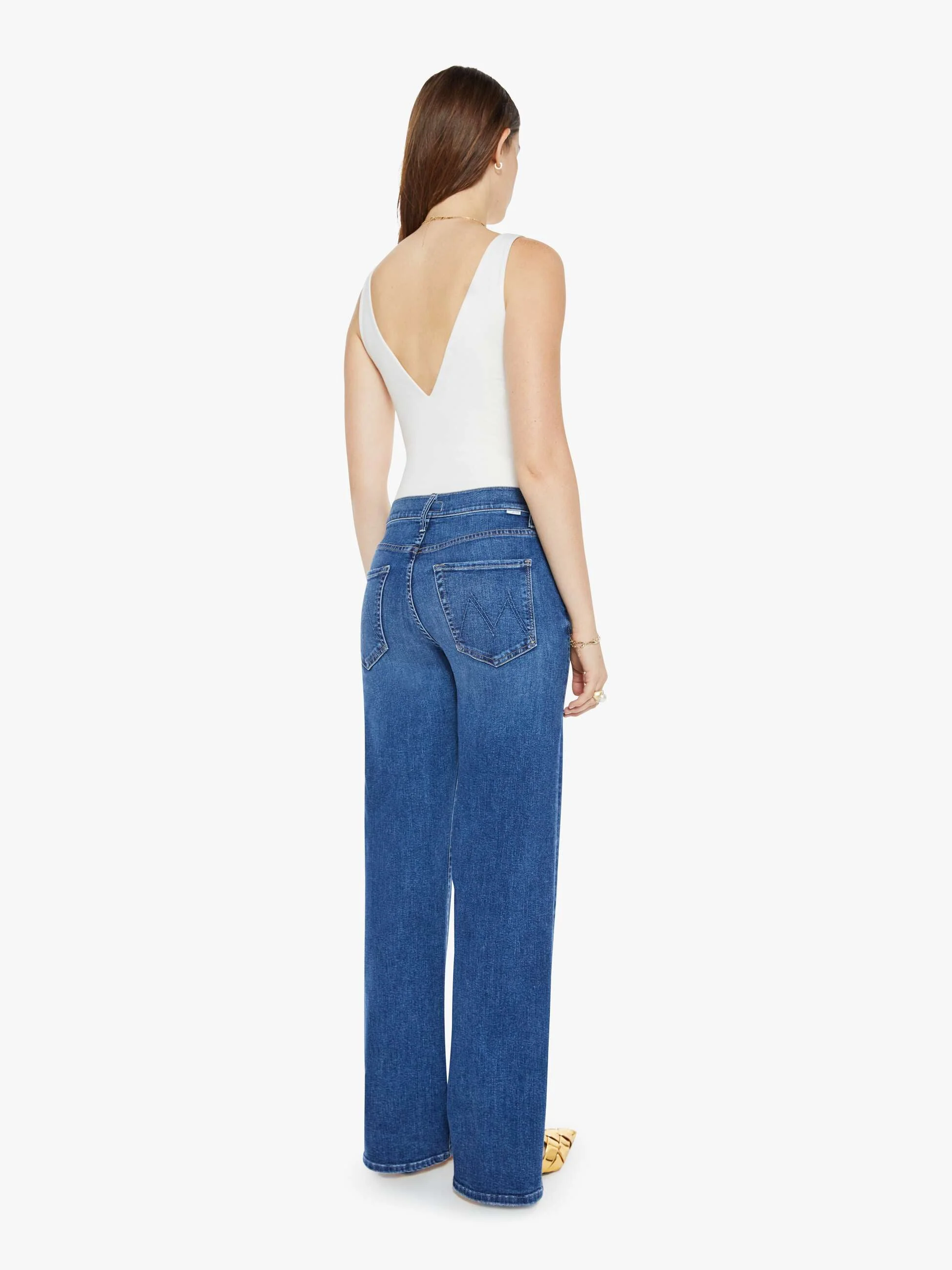 Mid Rise Maven Sneak Jeans - Over The Top - Image 4
