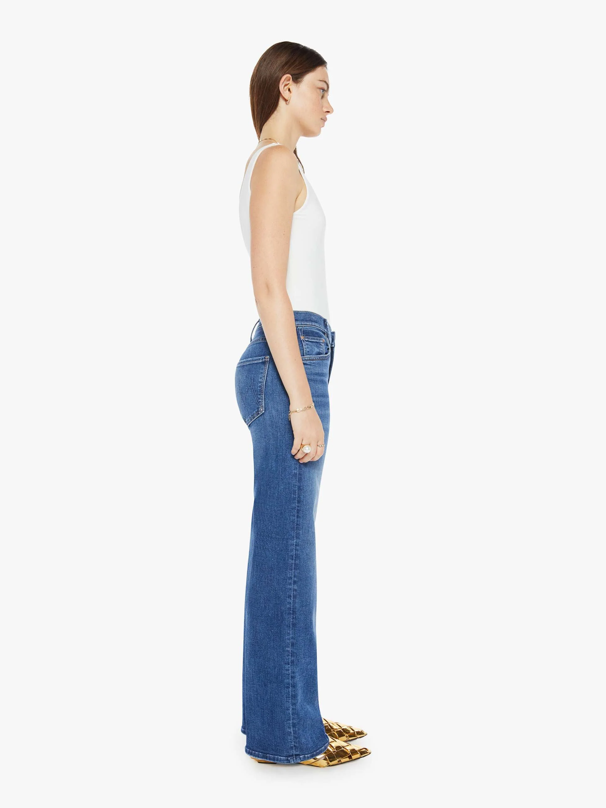 Mid Rise Maven Sneak Jeans - Over The Top - Image 5