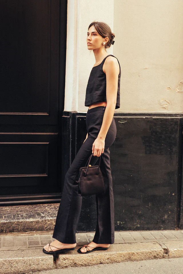 Tia Trouser - Black - Image 3